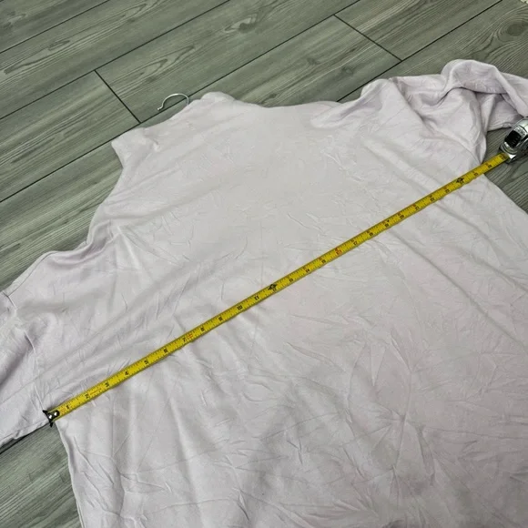 Eileen Fisher Lavender Turtleneck Sweater - Picture 6 of 8